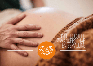 infobrochure zwangerschap en bevalling