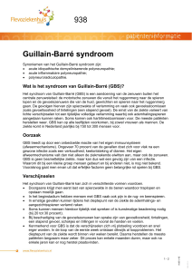pdf Guillian Barre syndroom