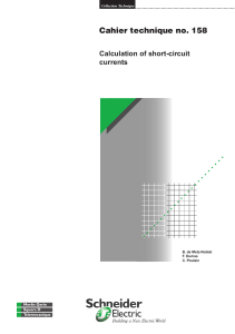 Calculation of short circuit currents