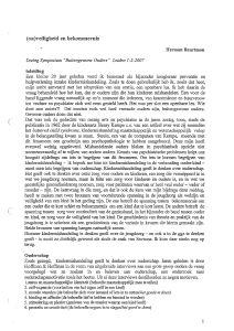 Baartman H. (2007). (On)veiligheid en bekommernis Lezing symposium Buitengewone ouders te Leiden. blz. 1-8