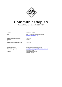 Communicatieplan-1.1