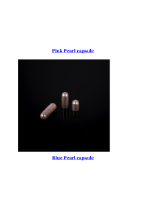 Pearl capsule manufacturers Factory