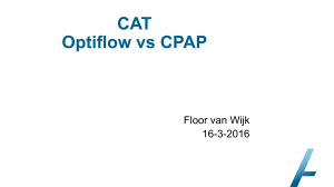 CAT OF vs CPAP