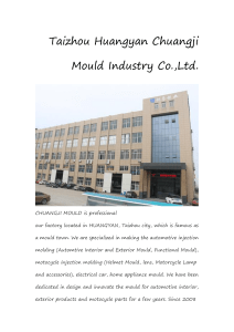 Taizhou Huangyan Chuangji Mould Industry Co.,Ltd.