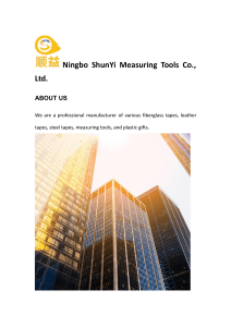Ningbo ShunYi Measuring Tools Co., Ltd.